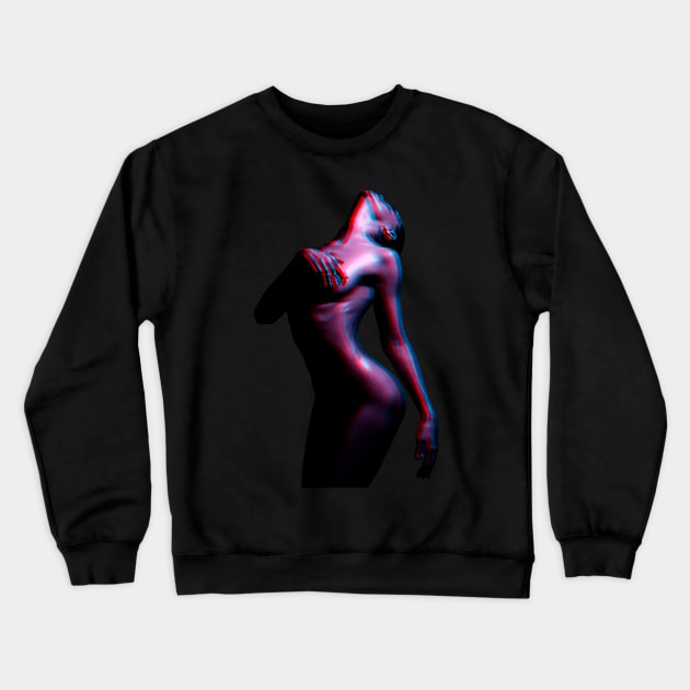 Sexy Woman Silhouette Crewneck Sweatshirt by nolabel